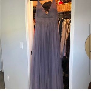 W TOO Heather (Dark Lilac) Bridesmaid Dress